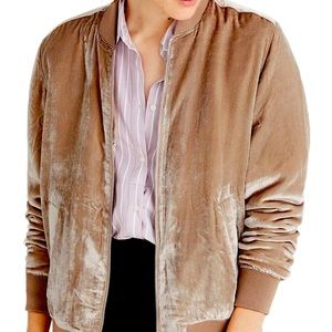 Madewell Velvet Bomber Jacket